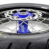 KKE 3.5/4.25 Supermoto Dirt Bike Wheels Rims Tires Compatible with KTM 125-530CC EXC SXF XCF 2003-2024, fit Husqvarna TE TC, fit Husaberg FE FC