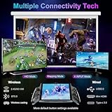 Android Gaming Tablet with 2.4GHz Octa Core 8GB RAM 256GB ROM USB HDMI WiFi Joystick, Handheld Game Console for Online Retro Video 3D Game Controller with 8" 2K FHD Display Touchscreen for Adult Kids