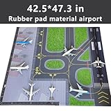 1/400 Scale Airport Mat Large Rubber Airport Mat, Recreate The Scene of a Real Large Airport