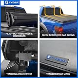 Tyger Auto T1 Soft Roll-up Truck Bed Tonneau Cover Compatible with 2024-2025 Toyota Tacoma | 5' (60") Bed | TG-BC1T9204