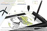 XPPen Artist12 Pro 11.6" Drawing Tablet with Screen Pen Display Full-Laminated Graphics Tablet with Tilt Function Battery-Free Stylus and 8 Shortcut Keys(8192 Levels Pen Pressure and 72% NTSC)