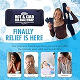 Wisdom Teeth Ice Pack Head Wrap - TMJ Relief Products Jaw, Ice Face Mask, Ice Pack for Face, Wisdom Teeth Recovery Kit Ice Mask for Face, Head Ice Pack, Tooth Pain, Face Ice Pack for Wisdom Teeth