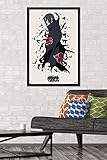 Trends International Naruto Shippuden - Itachi Wall Poster, 22.375" x 34", Black Framed Version