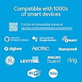 Aeotec Smart Home Hub, Works as a SmartThings Hub, Z-Wave, Zigbee, Matter Gateway, Compatible with Alexa, Google Assistant, WiFi