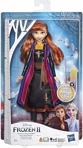 Disney - FRZ 2-Asst Dolls Anna and Elsa Light Dresses, HAOE6952EU4