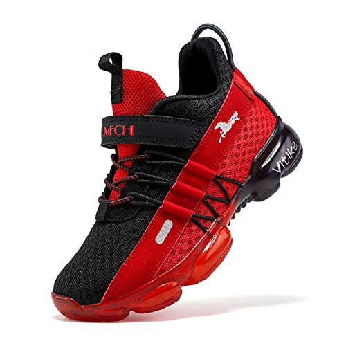 VITUOFLY Boys Sneakers Kids Running Shoes Girls Mesh Fitness Shoe Indoor Training Sneaker Lightweight Outdoor Sports Athletic Tennis Shoes for Little Kid/Big Kid 4