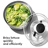 OXO Good Grips Stainless Steel Salad Spinner, 6.34 Qt.