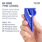 Rehook Tyre Glider - A Strong Portable Bicycle Tyre Replacement and Bike Tire Remover Tool - No More Tyre Levers or Tyre Changing Spoons to Repair Your Bike Tube