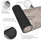 Boho Style Large Gaming Mouse Pad, Extended Big Keyboard Mouse Mat, Long Computer Gaming Mousepad for Home Office Work Desk Stitched Eges Non-Slip Base Mouse Pads Mat