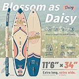 iTAOSTAR D03E 34" Extra Wide Paddle Board for Better Balance, Inflatable Stand Up Paddle Board with Kayak Seat, Inflatable Paddle Boards for Adults of All Skill Levels with Premium SUP Accessories