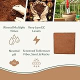 Coco Bliss (10lbs) - Organic Coco Coir for Plants - OMRI-Listed Coco Coir Brick for Garden Soil & Potting Mixes - Coconut Fiber Substrate Mixes with Potting Soil for Indoor Plants & Outdoor Plants