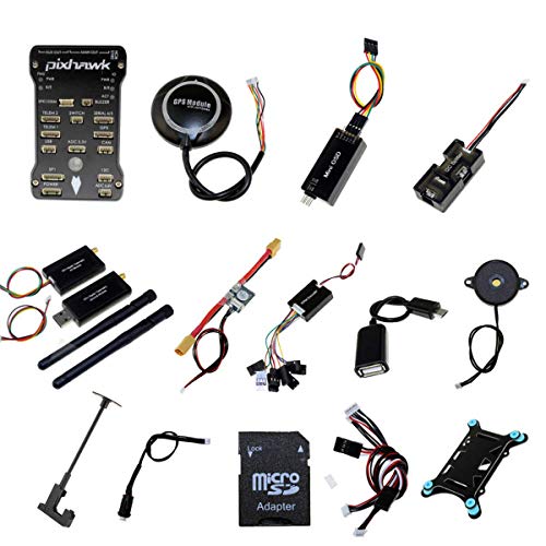 Pixhawk PX4 PIX 2.4.8 Flight Controller NEO-M8N GPS 3DR 915Mhz Radio Telemetry Set OSD Module PPM Module I2C Splitter Expand Module Power Module for FPV Quadcopter Multirotor …