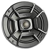 Polk Audio DB652 DB+ Series 6.5" Coaxial Speaker for Car & Marine, 2-Way Boat & Car Audio Speaker, 40-22kHz Frequency Response, Polypropylene Woofer Cone & 3/4" Silk Dome Tweeter, Black