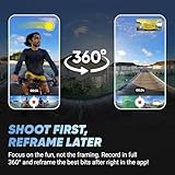 Insta360 X4 Endurance Bundle - 8K Waterproof 360 Action Camera, 4K Wide-Angle Video, Invisible Selfie Stick, Removable Lens Guards, 135 Min Battery Life, AI Editing, Stabilization, for Sports, Travel