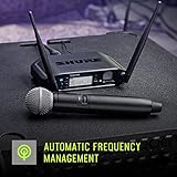 Shure GLXD1+ Bodypack Transmitter - for use with GLX-D+ Dual Band Digital Wireless Microphone Systems, Receiver Sold Separately (GLXD1+=-Z3)