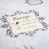 Conquest Maps Push Pin Europe Map Board - With Push Pins to Mark Europe Travel - Handmade in Ohio, USA - Design: Rustic Vintage