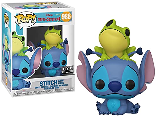 Funko pop Lilo and Stitch Stitch with Frog