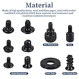 400PCS Computer Screws Motherboard Standoffs Assortment Kit for Universal Motherboard, HDD, SSD, Hard Drive,Fan, Power Supply, Graphics, PC Case for DIY & Repair