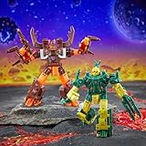 Transformers Legacy United Doom ‘n Destruction Collection, Mayhem Attack Squad Converting Action Figure 3-Pack, Chop Shop & Barrage, 8+ Years (Amazon Exclusive)