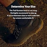 Allbirds Men's Trail Runners, Breathable All Traction Hiking Shoes - Natural Black (Rugged Khaki Sole) - 10 Medium