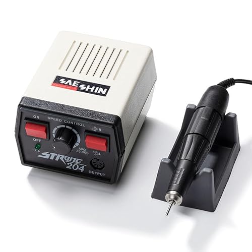 Superdental Micromotor Strong 204+102L Grinding Machine 35000RPM for Nail/Gem/Emerald/Wood/Jewelry