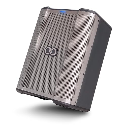 Sheeran Special Edition Busker - 200W Portable PA Speaker with Rechargeable Battery, Bluetooth, 3-Channel Mixer, Alesis FX, App, USB Charging