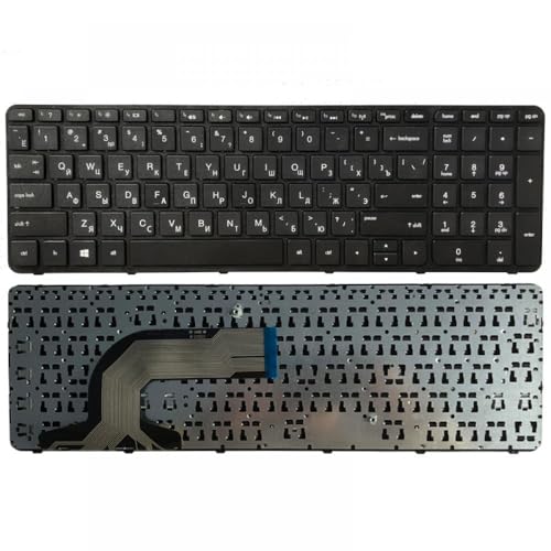 Russian Keyboard Compatible with H-P 15-E 15 15-N 15T 15N017AX 15E029TX E066TX 15E 15N Compatible Laptop Keyboard