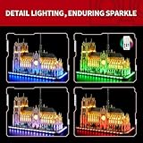 BRIKSMAX 2.0 Light Kit for Lego-21061 Notre Dame Cathedral with Remote Control-Innovative Led Lighting Compatible with Lego Architecture - Not Included Lego Set