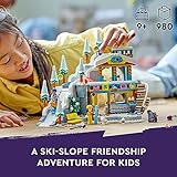 LEGO Friends Holiday Ski Slope and Café 41756 Building Toy Set, Creative Fun for Ages 9+ with 3 Mini-Dolls and Lots of Accessories, A Gift for Kids Who Love Snow Sports or Role Playing