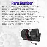 ShareZem 85120276 Blower Motor Fan Assembly Fit for V-olvo VNL, VN Series Trucks 2008-2018,Replace# U2100001 1018009 351044621 70826161 AB174000P VOL85120276 VOL-85120276 85120276C8T