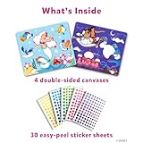 Skillmatics Art Activity - Dot It Disney Princess, Easter Basket Stuffers, No Mess Sticker Art for Kids, Craft Kits, DIY Activity, Gifts for Girls & Boys Ages 3, 4, 5, 6, 7, Travel Toys for Toddlers