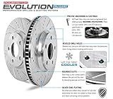 Power Stop AR8310XPR Front Evolution Drilled & Slotted Rotor Pair