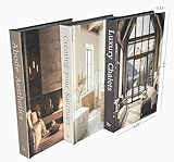 Decorative Book Set of 3 for Home Decor | Hardcovered Book Set for Home Decor | Coffee Table Book Décor | Fake Books for Decoration | Faux Books for Decoration | Living Room Decor | Table Décor