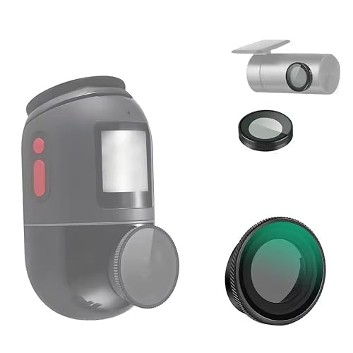 TILLMANER CPL Polarizing Filter for 70mai X800 Dash Cam, Aluminum Alloy Frame, 99.9% Polarization, Anti-Glare Lens Protection