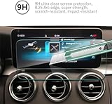 Quaingfair Automotive Accessories For mercedess benzs C-Class W205 2019 2020 10.25Inch Navigation Screen Film High Sensitivity Screen Protector