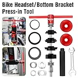 Mimoke Bicycle Bottom Bracket Install and Removal Tool Kit, Bearing Press Set, Bike Bottom Bracket Remover for BB86/BB30/BB91/BB92/PF30/92/386