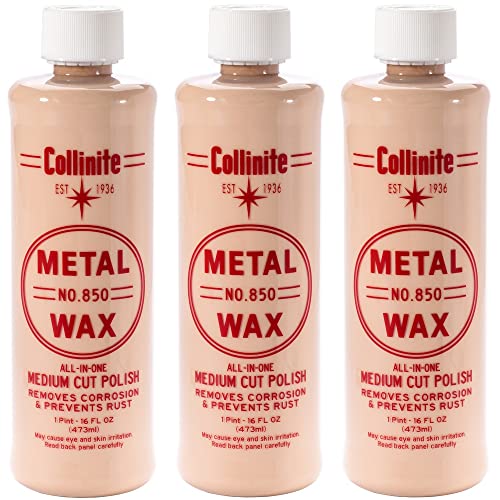Collinite No. 850 Metal Wax, 16 Fl Oz - 3 Pack