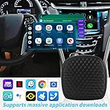 Wireless CarPlay AI Box Support USA Canada 4G LTE Sim Card for Car 2016-2022 Android 9 Car Smart Magic Adapter Netflix YouTube Online Video Player Qualcomm 8 Core RAM 4GB ROM 64GB