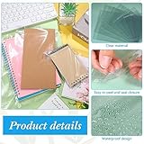 Kosiz 600 Pcs Clear Cellophane Bag Plastic Poly Shirt Bag Bulk Resealable Clothes Packing Adhesive Self Sealing Packages for Business Shipping(4''x 6'', 5''x 7'', 6'' X 9", 8'' X 10")