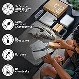 RESHOEVN8R Shoe Cleaner Sneakers Kit, Essential Kit - White Sneaker Cleaner for Suede Canvas Leather Mesh Knit Nubuck Shoes - 4oz Cleaning Solution & Conditioner, 3 Brushes & Microfiber Towel