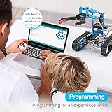 Makeblock mBot Ultimate Robot Kit, 10-in-1 Coding Robot for STEM Education with Wireless Bluetooth Controller