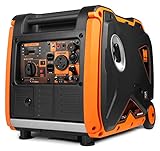 WEN DF450i Super Quiet 4500-Watt Dual RV-Ready Portable Inverter Generator with Fuel Shut-Off