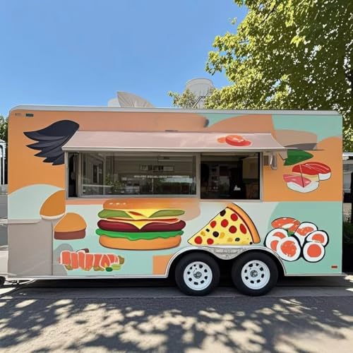 Mobile Catering Trailer Kitchen Equipment for Coffee Shop Bakery Snack Business Startup Solutions