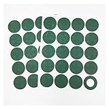 EdvenA 1000pcs/lot 18650/18500 Lithium Battery Insulation Gasket Barley Paper Insulating Ring High Temperature Insulation Gasket