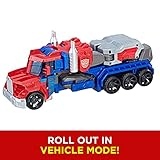 Transformers Toys Heroic Optimus Prime Action Figure - Timeless Large-Scale Figure, Changes into Toy Truck - Toys for Kids 6 and Up, 11-inch (Amazon Exclusive)