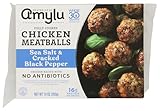 Amylu Sea Salt & Black Pepper Chicken Meatballs, 10 OZ