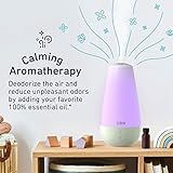 Pure Enrichment® PureBaby® 3-in-1 Whisper-Quiet Humidifier, Color Changing Night Light, & Essential Oil Diffuser for Baby Nursery & Kids Bedroom to Relieve Congestion, Colds, & Coughs (Whisper Green)