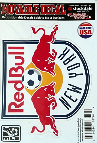 Red Bulls 5" Vinyl Die Cut Decal Sticker Repositionable MLS Soccer Football Club