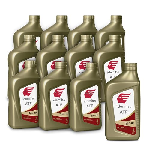 Idemitsu ATF Type HK (SP-III) Automatic Transmission Fluid for Hyundai/Kia – 1 Quart, Case of 12 - Grey | Enhanced Efficiency and Durability | Part Number: 30040097-75000C020
