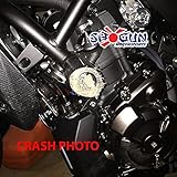 Shogun USA Made Yam MT-07 MT07 2018 2019 2020 2021 2022 2023 2024 2025 XSR700 2018 2019 2020 2021 2022 2023 2024 2025 FZ-07 FZ07 2015 2016 2017 Black No Cut Frame Sliders Fits ABS & NON ABS - 750-6419